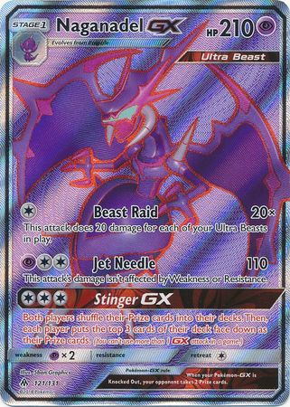 Naganadel Gx Full Art Ultra Rare Misato Comics