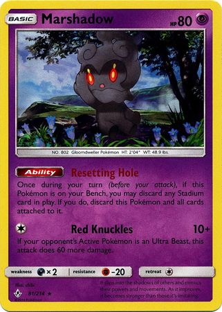 Marshadow Holo Rare Misato Comics